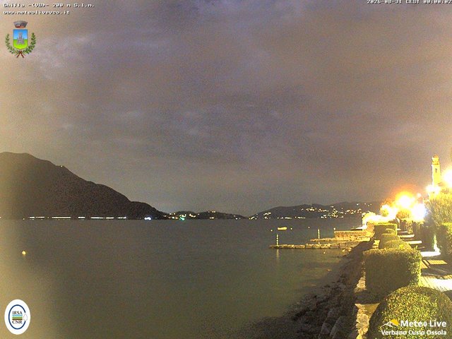 time-lapse frame, Ghiffa webcam