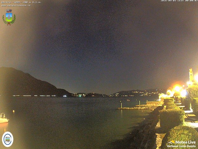 time-lapse frame, Ghiffa webcam