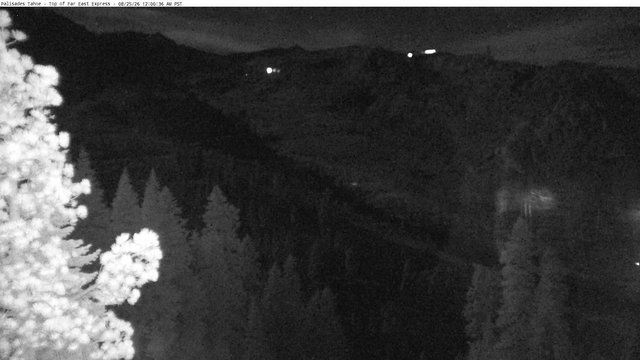time-lapse frame, Palisades Far East webcam