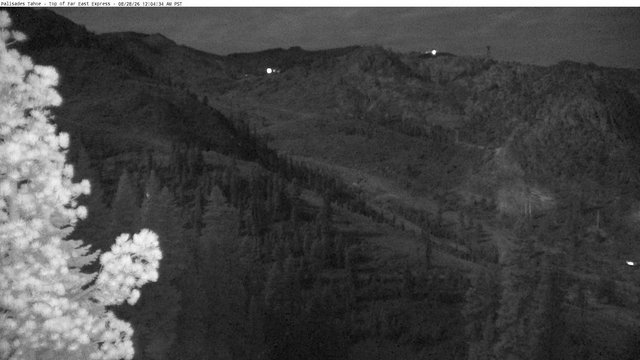 time-lapse frame, Palisades Far East webcam