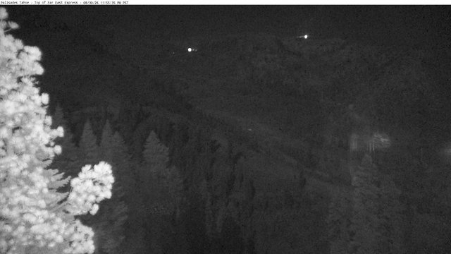 time-lapse frame, Palisades Far East webcam