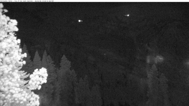time-lapse frame, Palisades Far East webcam