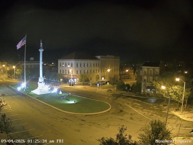 view from Monument Square Center on 2026-09-04
