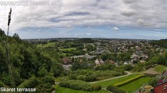 view from Skaret terrasse on 2026-08-03