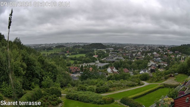 time-lapse frame, Skaret terrasse webcam