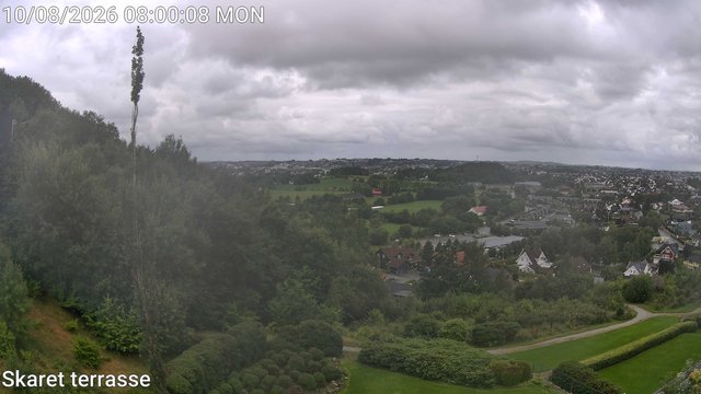 time-lapse frame, Skaret terrasse webcam