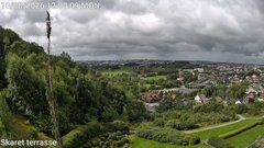 view from Skaret terrasse on 2026-08-10