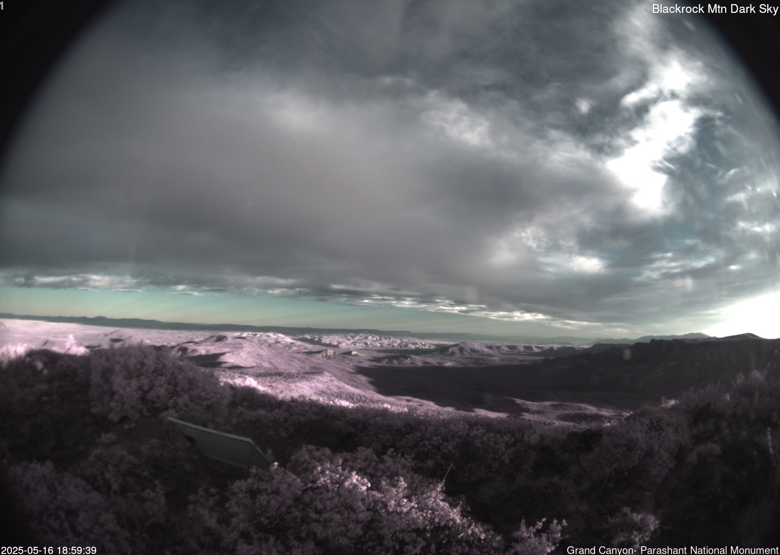 time-lapse frame, Blackrock - Dark Sky webcam