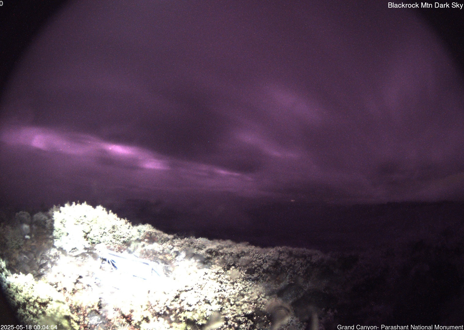 time-lapse frame, Blackrock - Dark Sky webcam