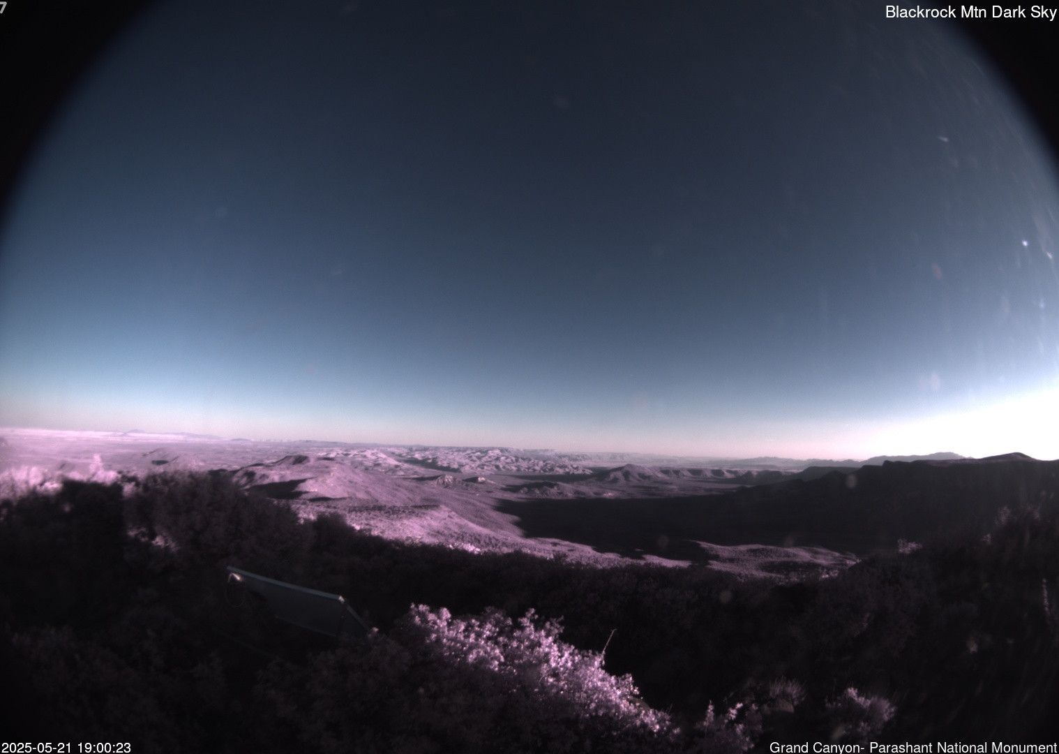 time-lapse frame, Blackrock - Dark Sky webcam