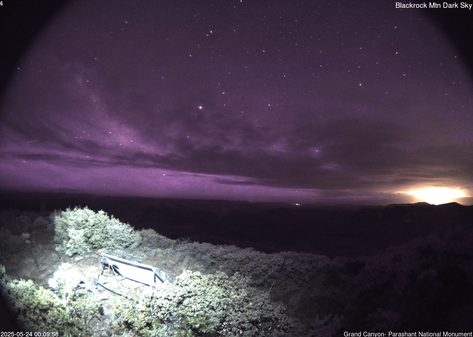 time-lapse frame, Blackrock - Dark Sky webcam