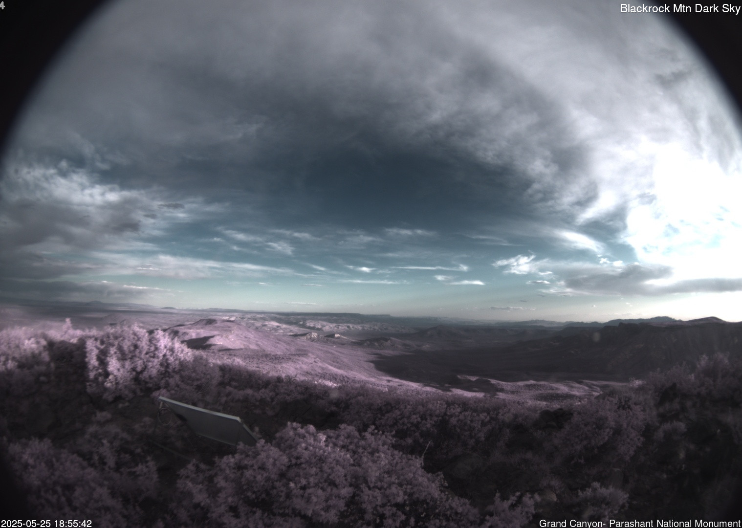 time-lapse frame, Blackrock - Dark Sky webcam