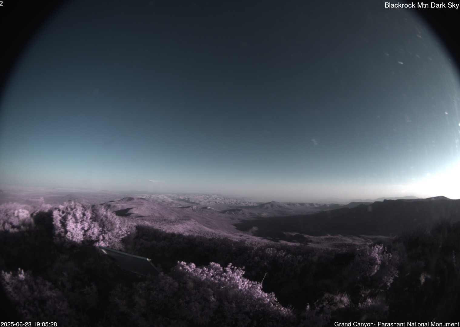 time-lapse frame, Blackrock - Dark Sky webcam
