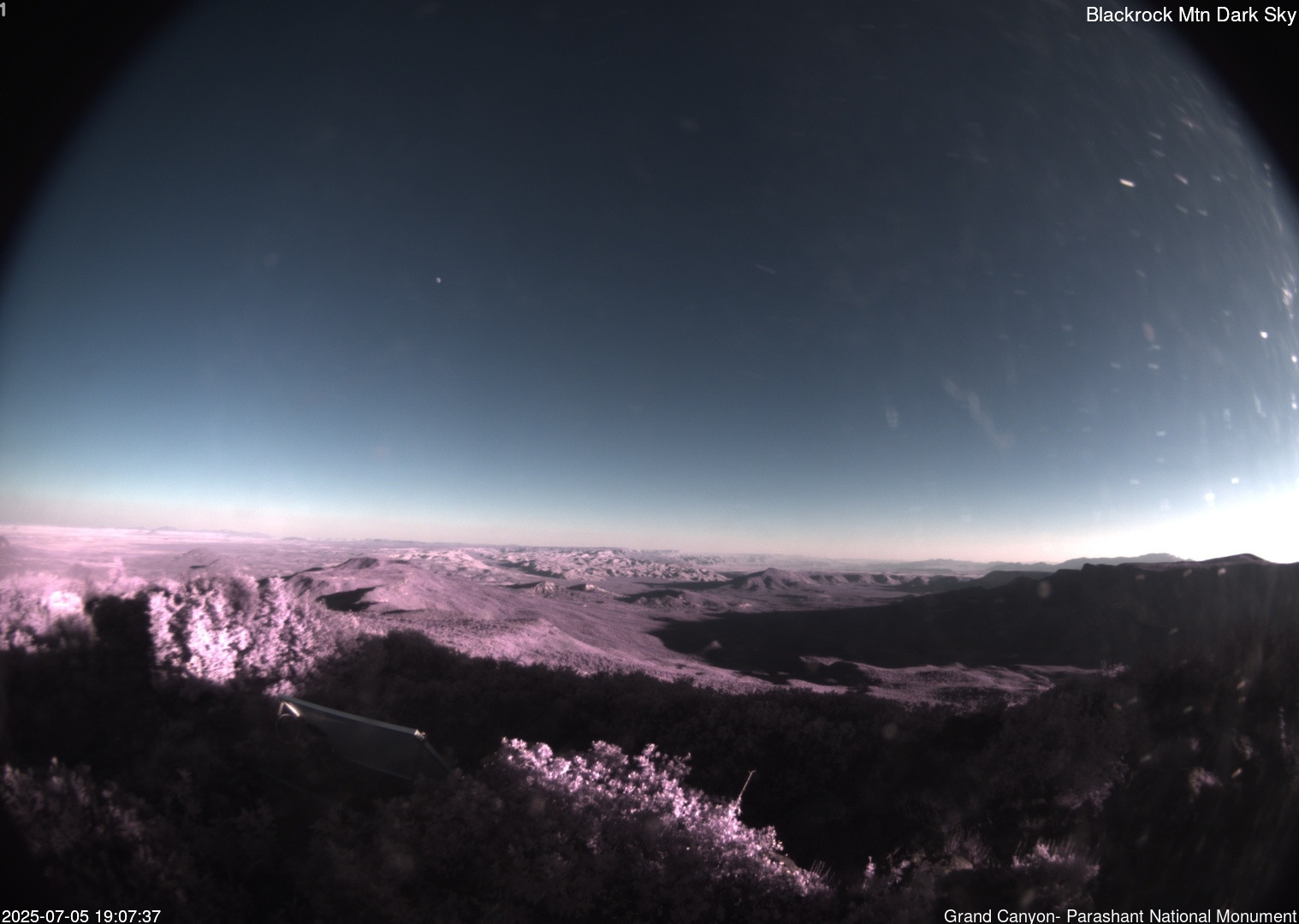time-lapse frame, Blackrock - Dark Sky webcam