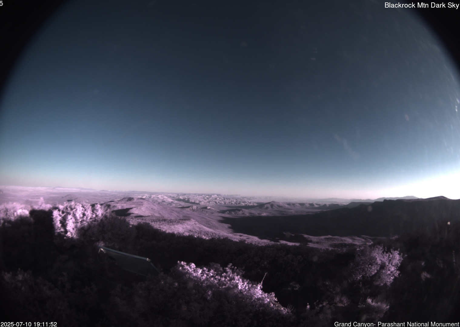 time-lapse frame, Blackrock - Dark Sky webcam