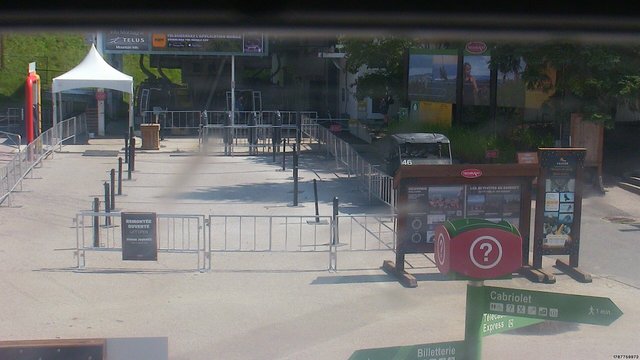 view from Tremblant Base Sud on 2026-08-26