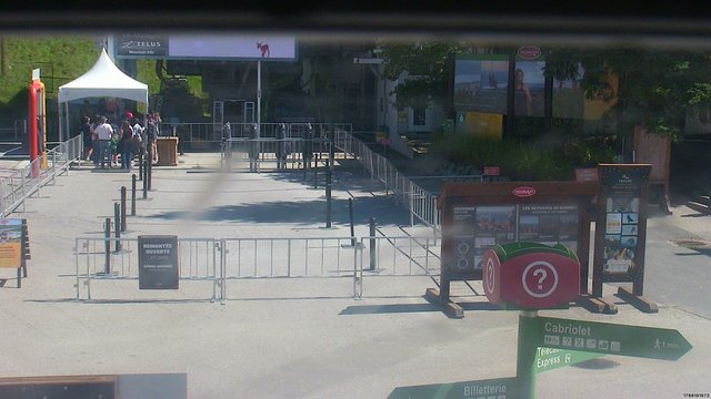 view from Tremblant Base Sud on 2026-08-31