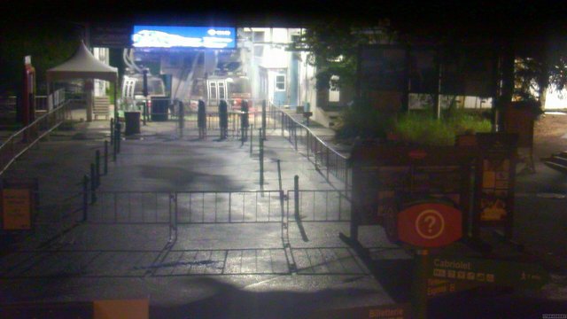 time-lapse frame, Tremblant Base Sud webcam