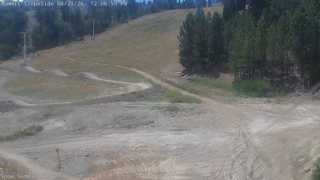 view from Snow Summit Slopeside on 2026-08-21
