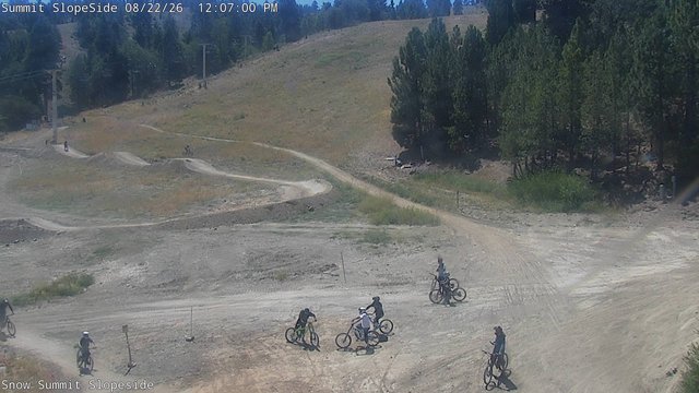 view from Snow Summit Slopeside on 2026-08-22