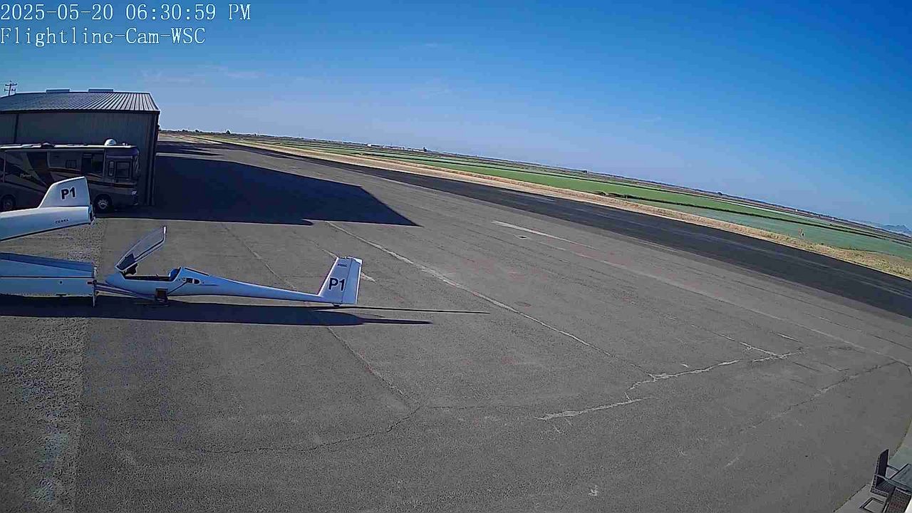 time-lapse frame, Williams Soaring Flightline Cam webcam