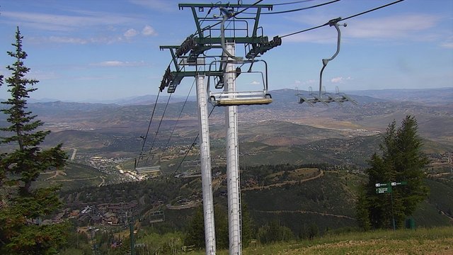 view from Deer Valley Top of Ruby on 2026-08-24