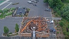 view from Sandpoint Online - Osprey Nest Time-lapse on 2026-06-29