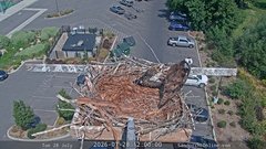 view from Sandpoint Online - Osprey Nest Time-lapse on 2026-07-28