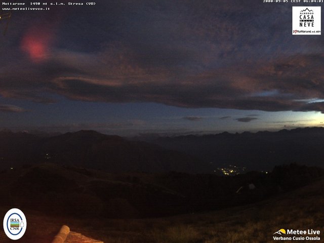 view from Mottarone nord on 2026-09-05