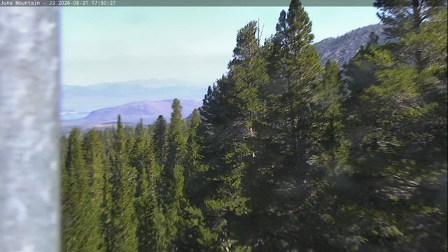 time-lapse frame, Mammoth June Mountain Summit webcam
