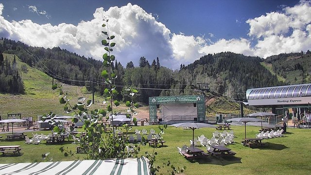 view from Deer Valley Silver Lake Lodge on 2026-09-02