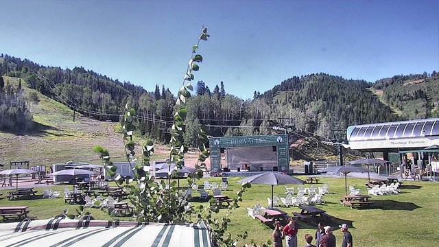 view from Deer Valley Silver Lake Lodge on 2026-09-04