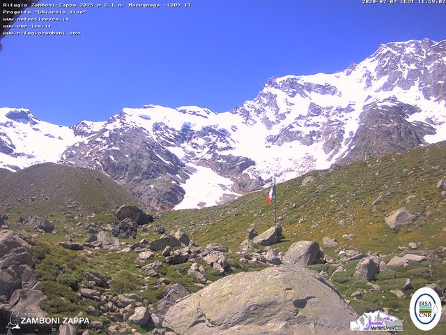 time-lapse frame, Luglio 2020 webcam