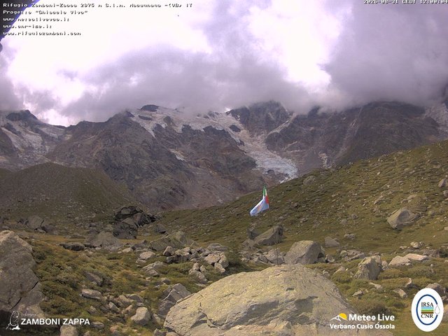 view from Rifugio Zamboni on 2026-08-31