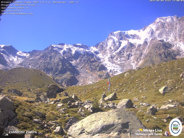 view from Rifugio Zamboni on 2026-09-04