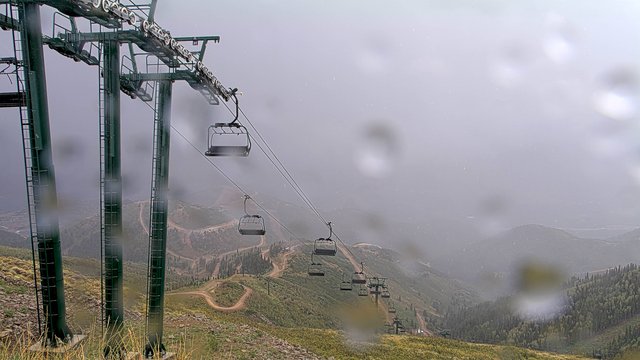 view from Deer Valley Revelator Express on 2026-08-29
