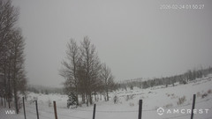 view from Never Summer Cam on 2026-03-06