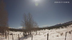 view from Never Summer Cam on 2026-03-11