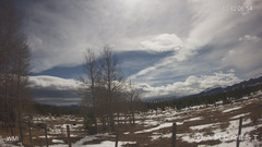 view from Never Summer Cam on 2026-03-12