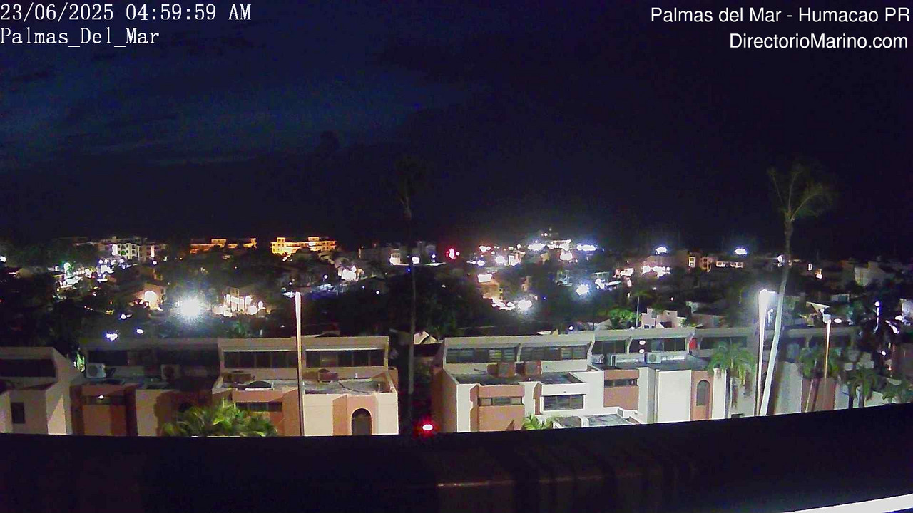 time-lapse frame, PalmasDelMar webcam