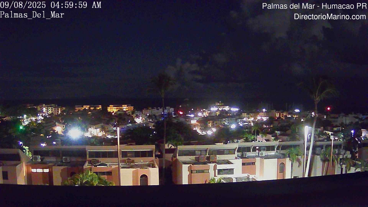 time-lapse frame, PalmasDelMar webcam