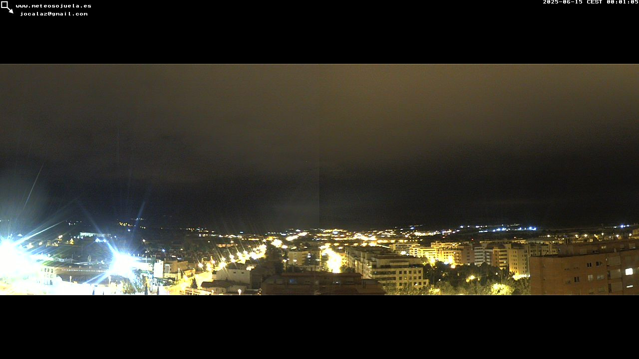 time-lapse frame, LOGROÑO SUR Iregua webcam