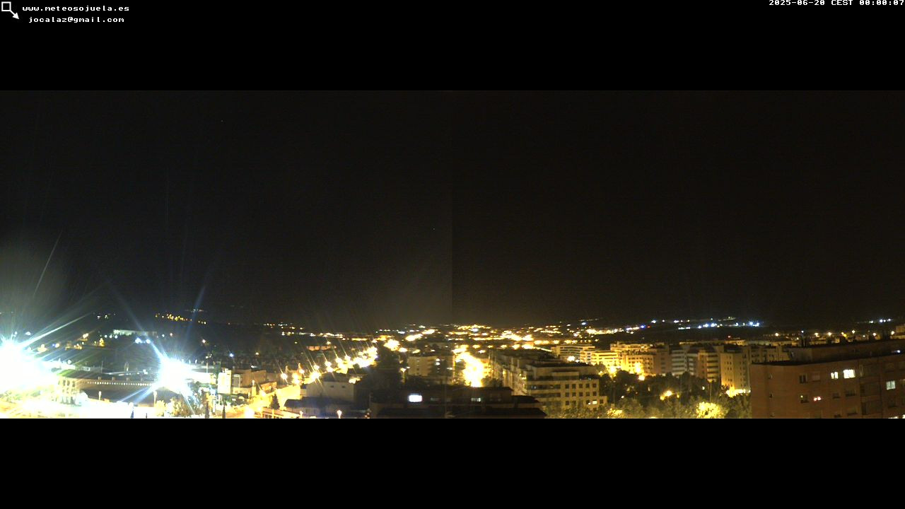 time-lapse frame, LOGROÑO SUR Iregua webcam