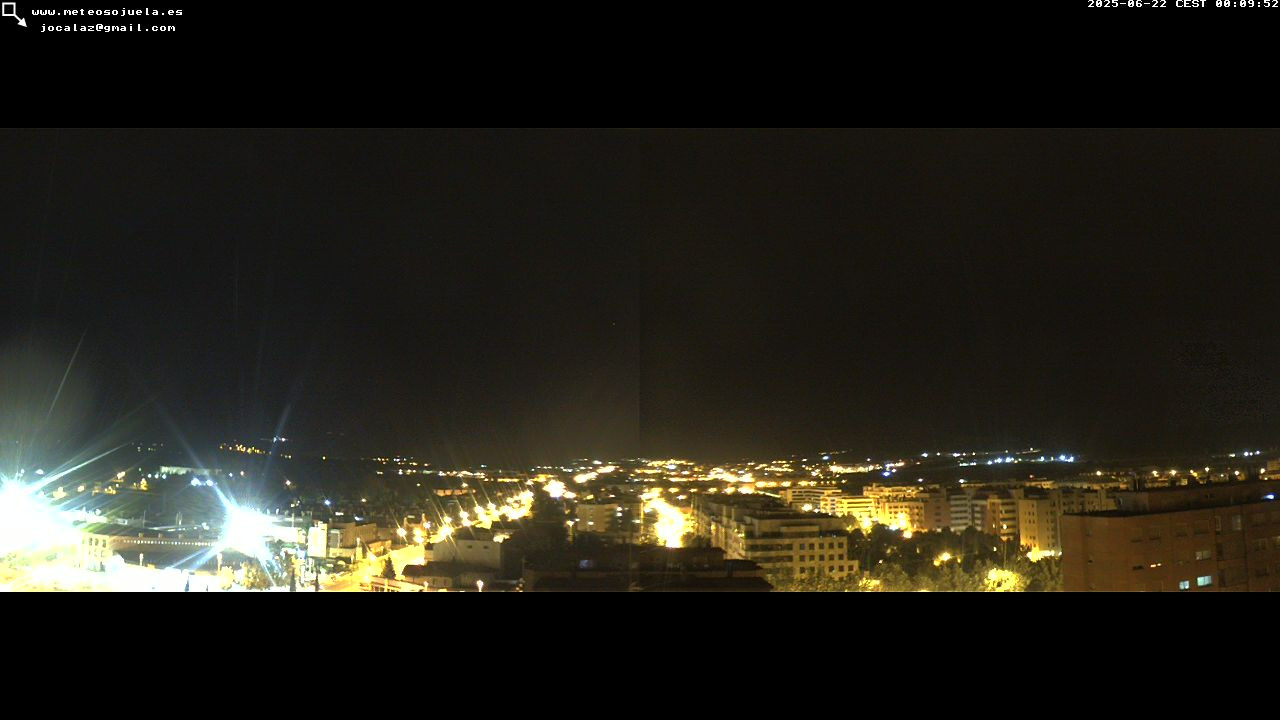 time-lapse frame, LOGROÑO SUR Iregua webcam