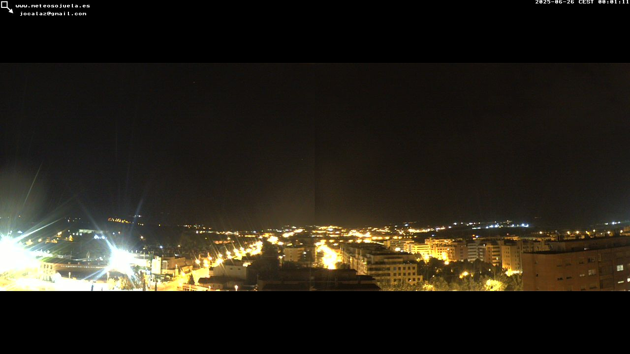 time-lapse frame, LOGROÑO SUR Iregua webcam