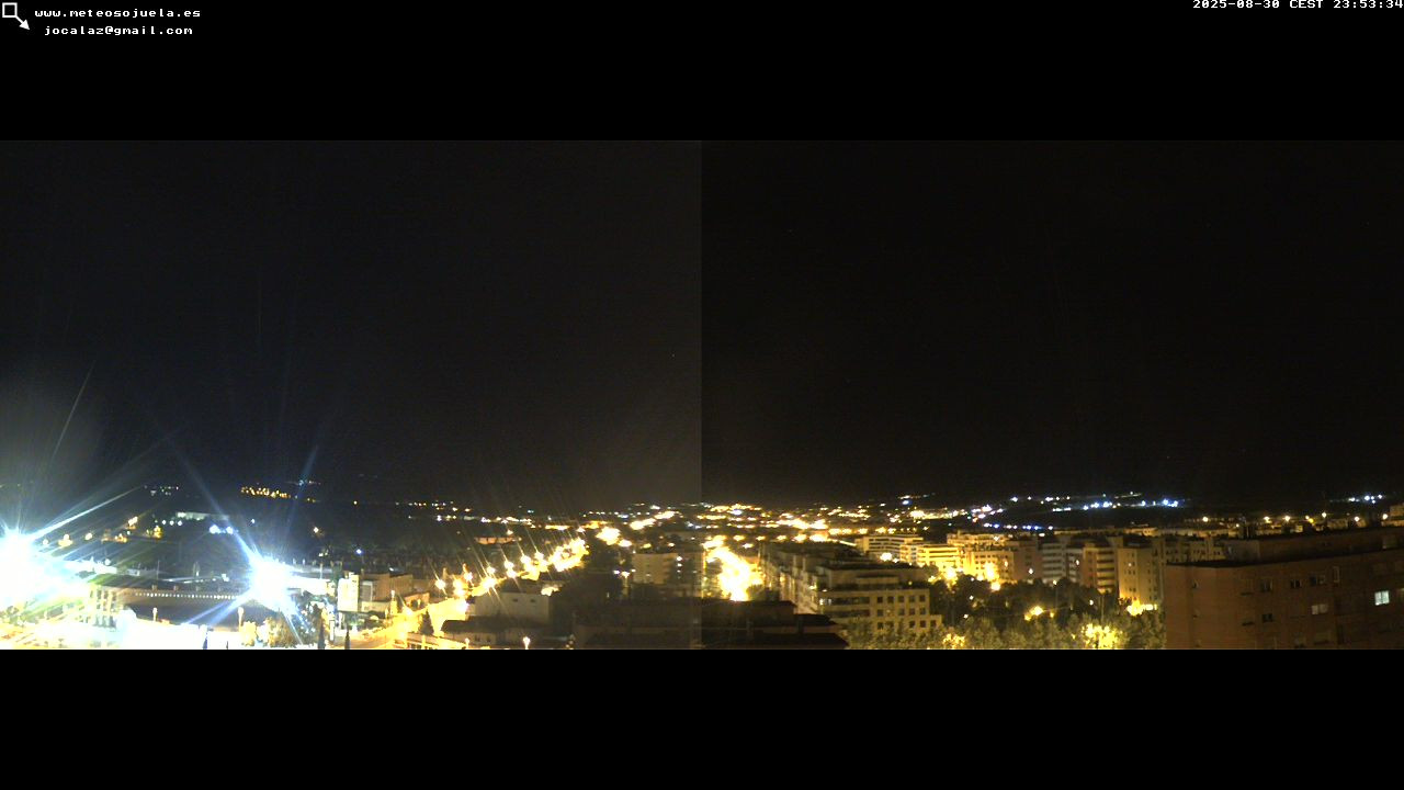 time-lapse frame, LOGROÑO SUR Iregua webcam
