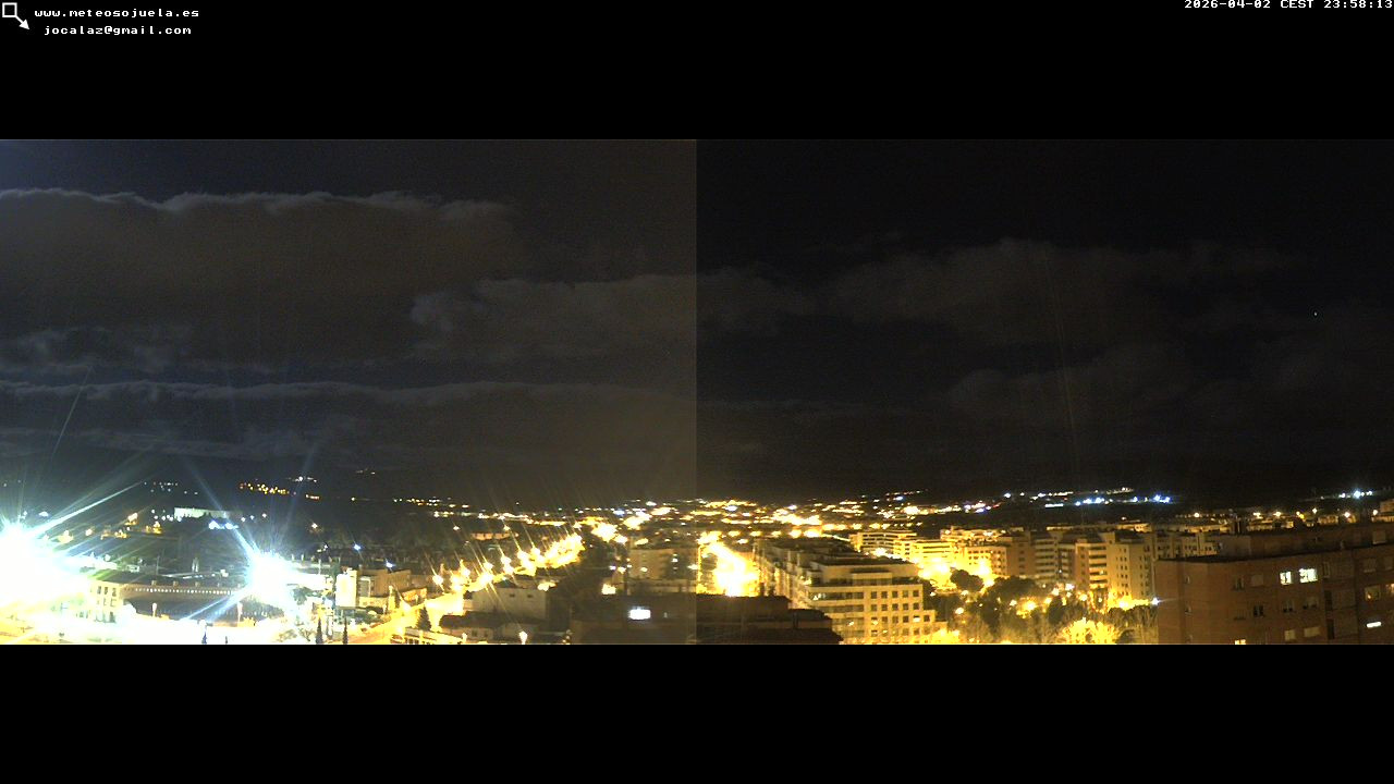 time-lapse frame, LOGROÑO SUR Iregua webcam