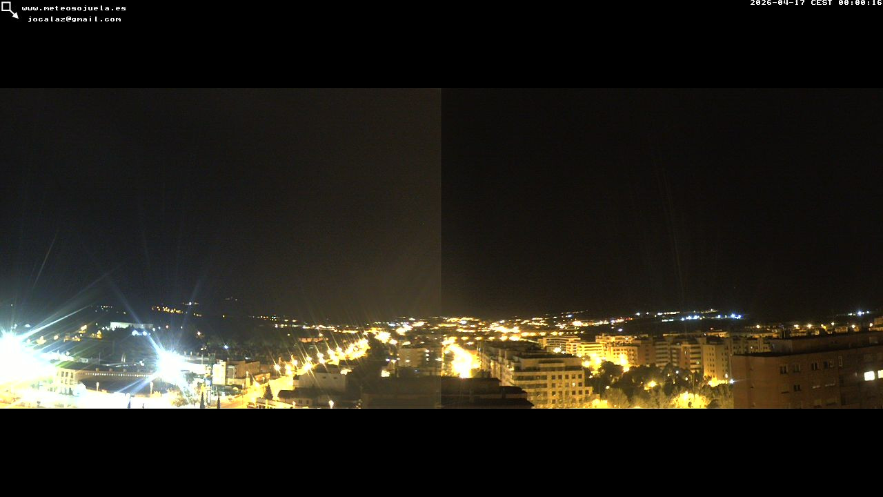 time-lapse frame, LOGROÑO SUR Iregua webcam