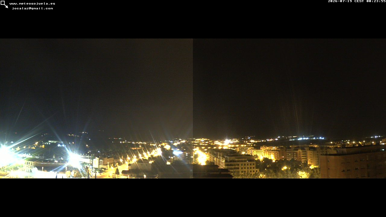 time-lapse frame, LOGROÑO SUR Iregua webcam