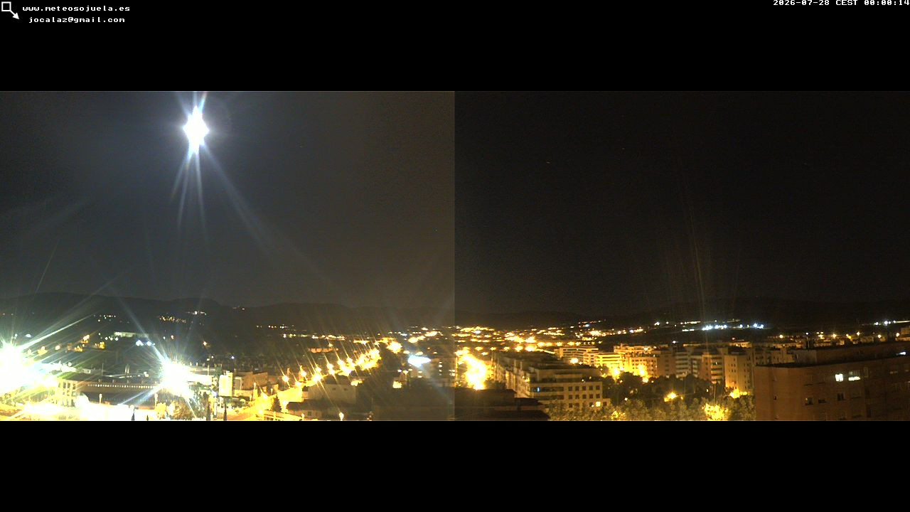 time-lapse frame, LOGROÑO SUR Iregua webcam